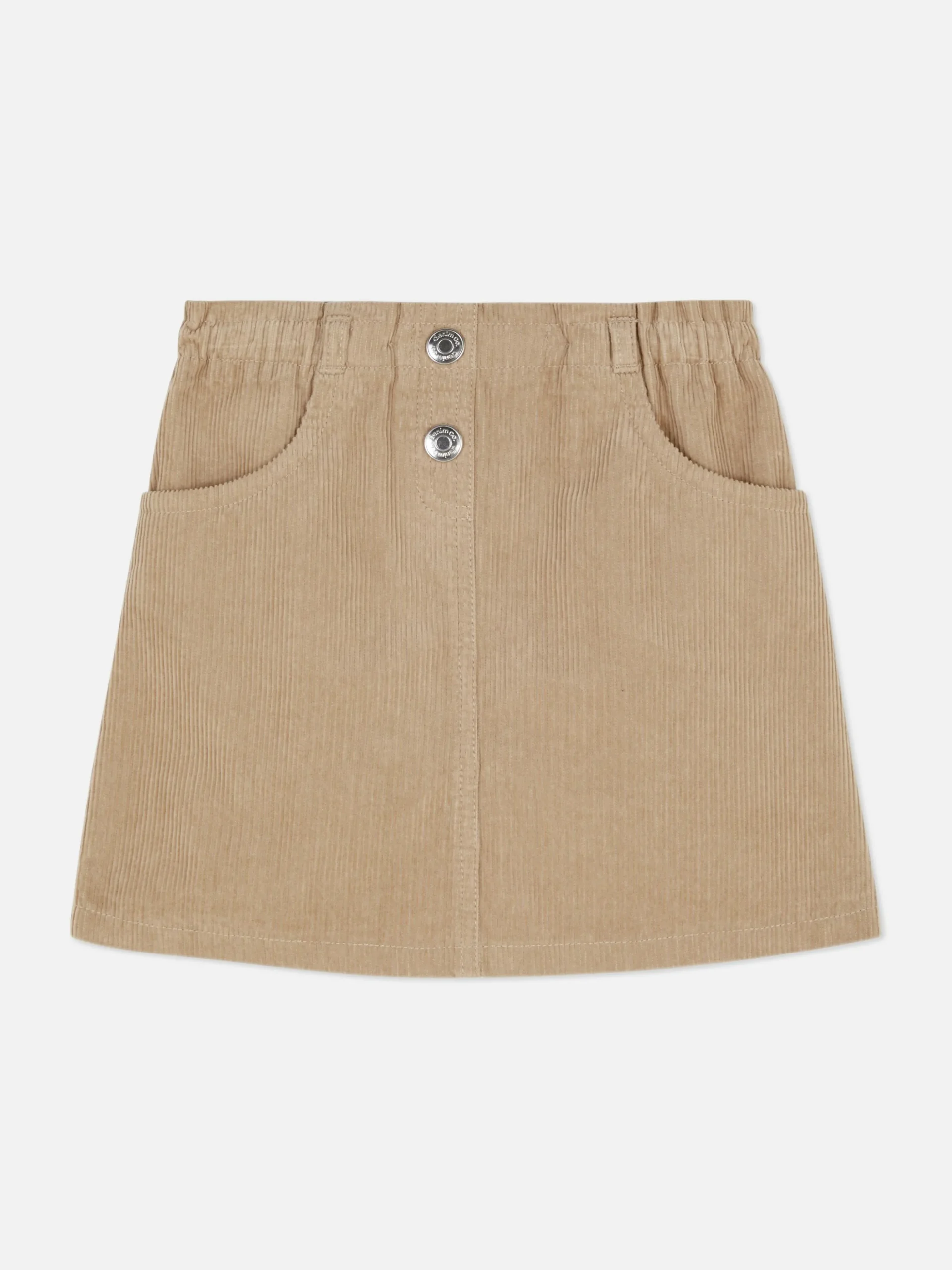 Corduroy Pocket Skirt