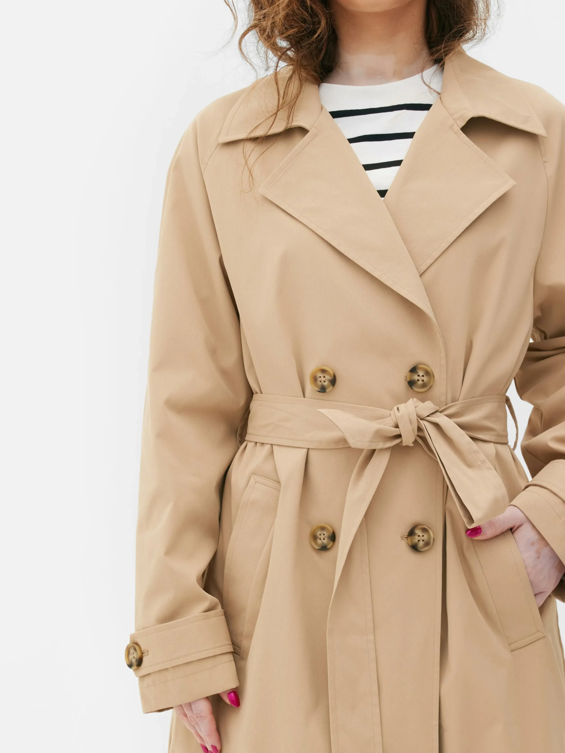 Double Breasted Trench Coat