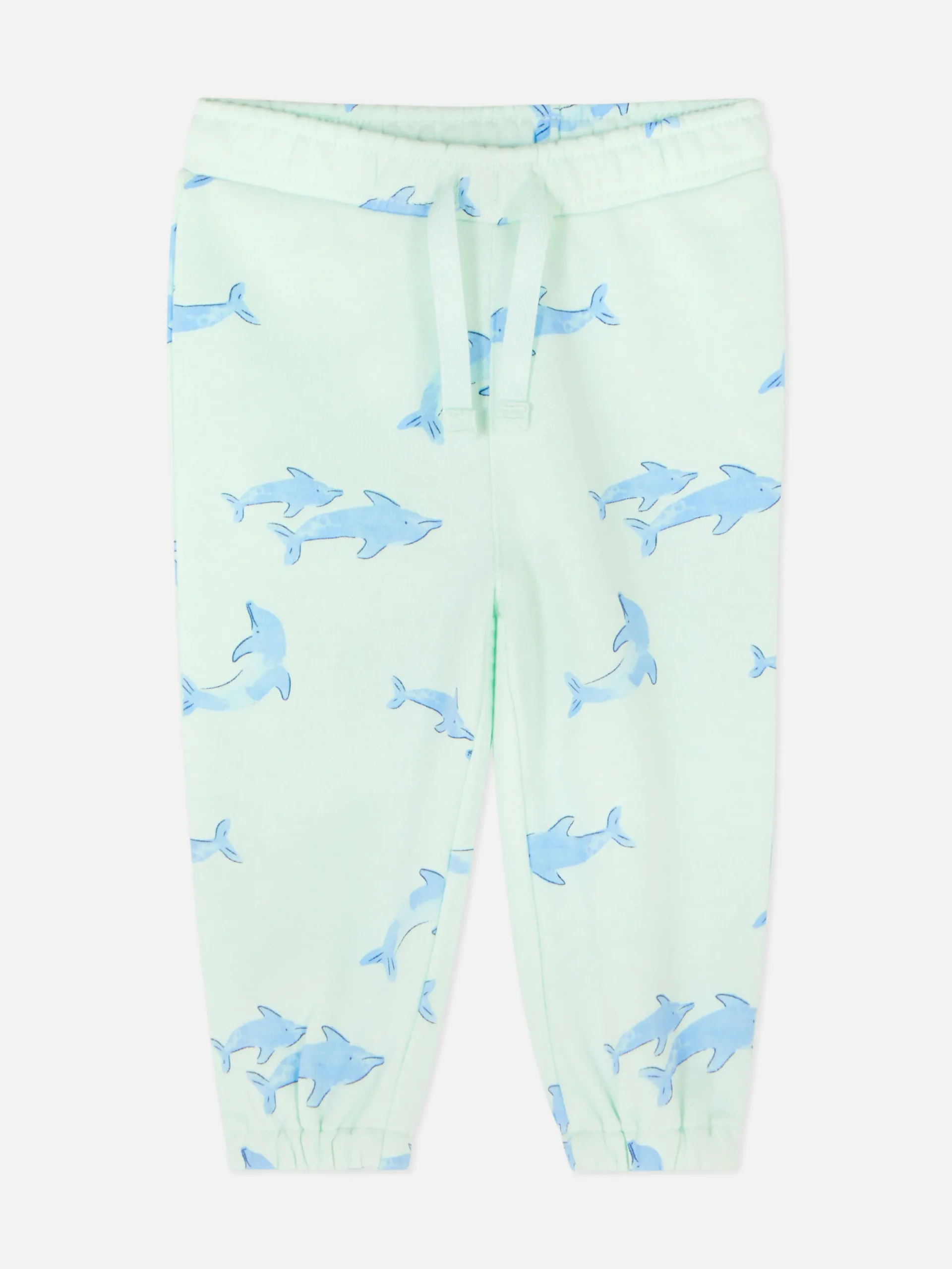 Drawstring Cuffed Joggers