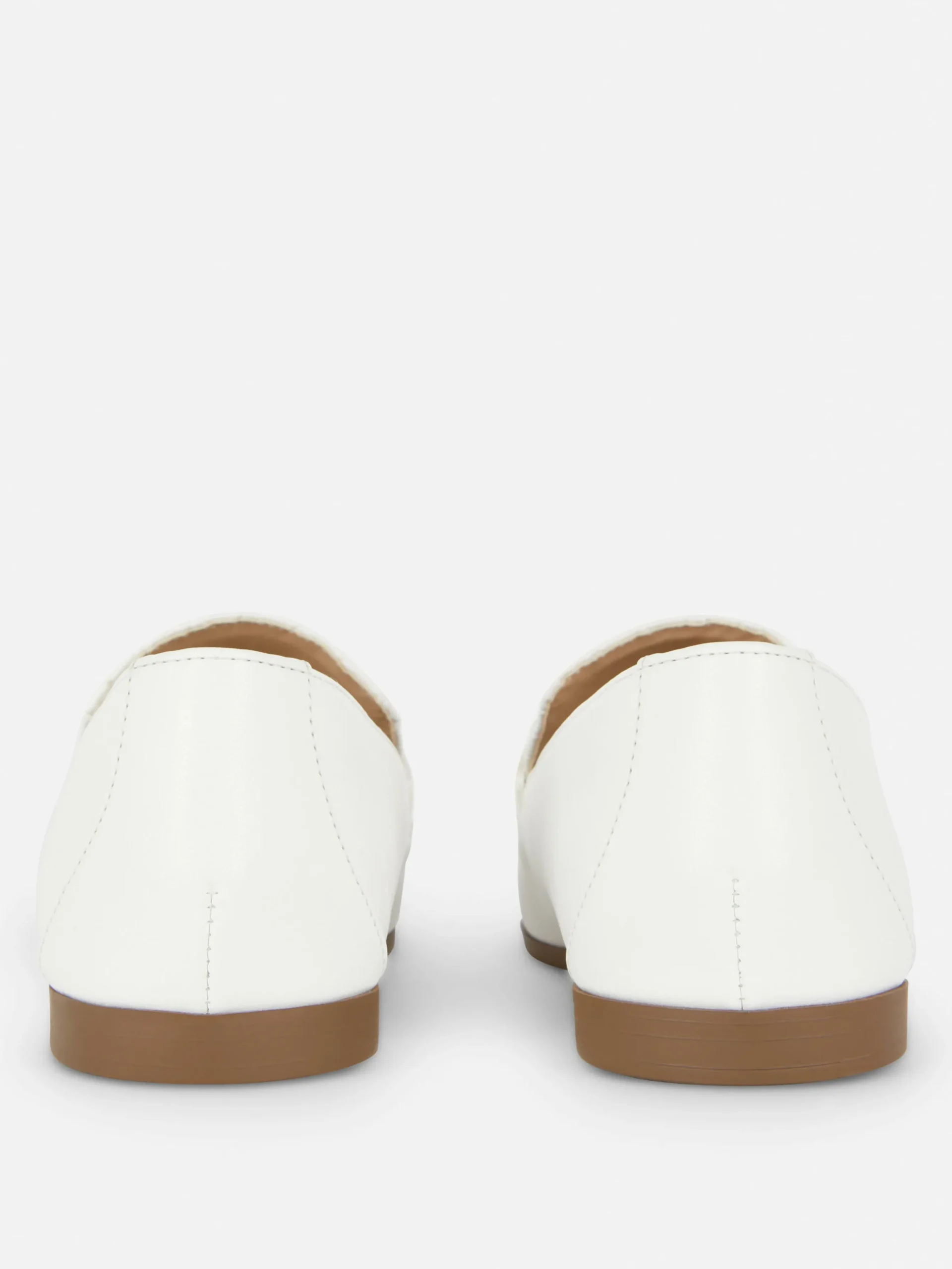 Faux Leather Snaffle Loafers