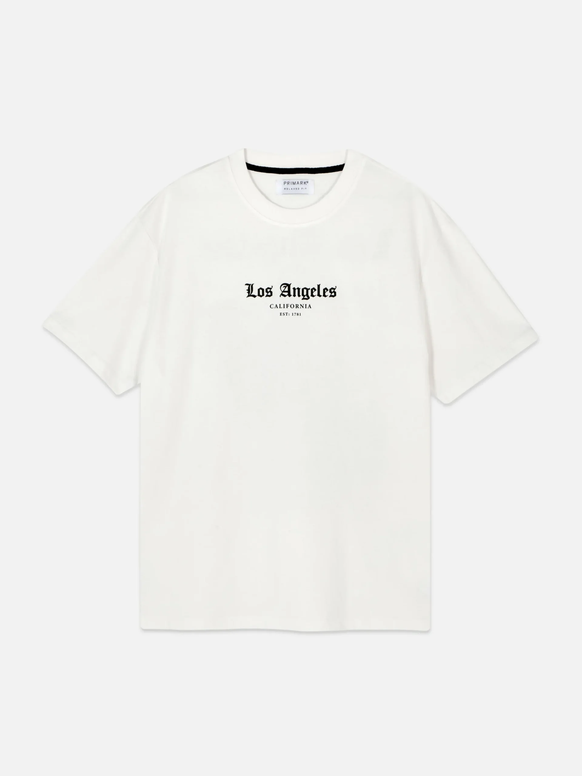 Los Angeles Statue Print T-Shirt