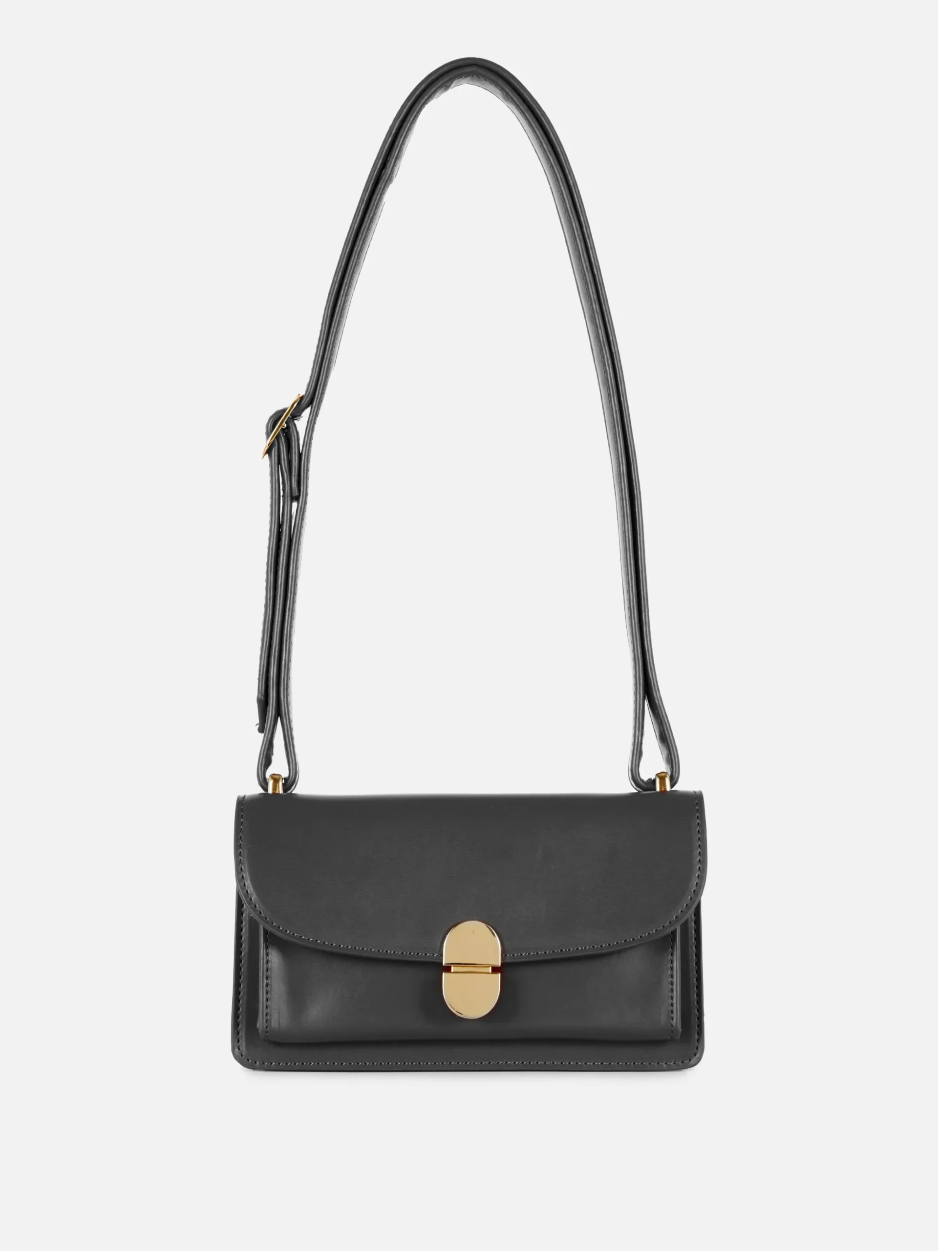 Mini Lock Crossbody Bag