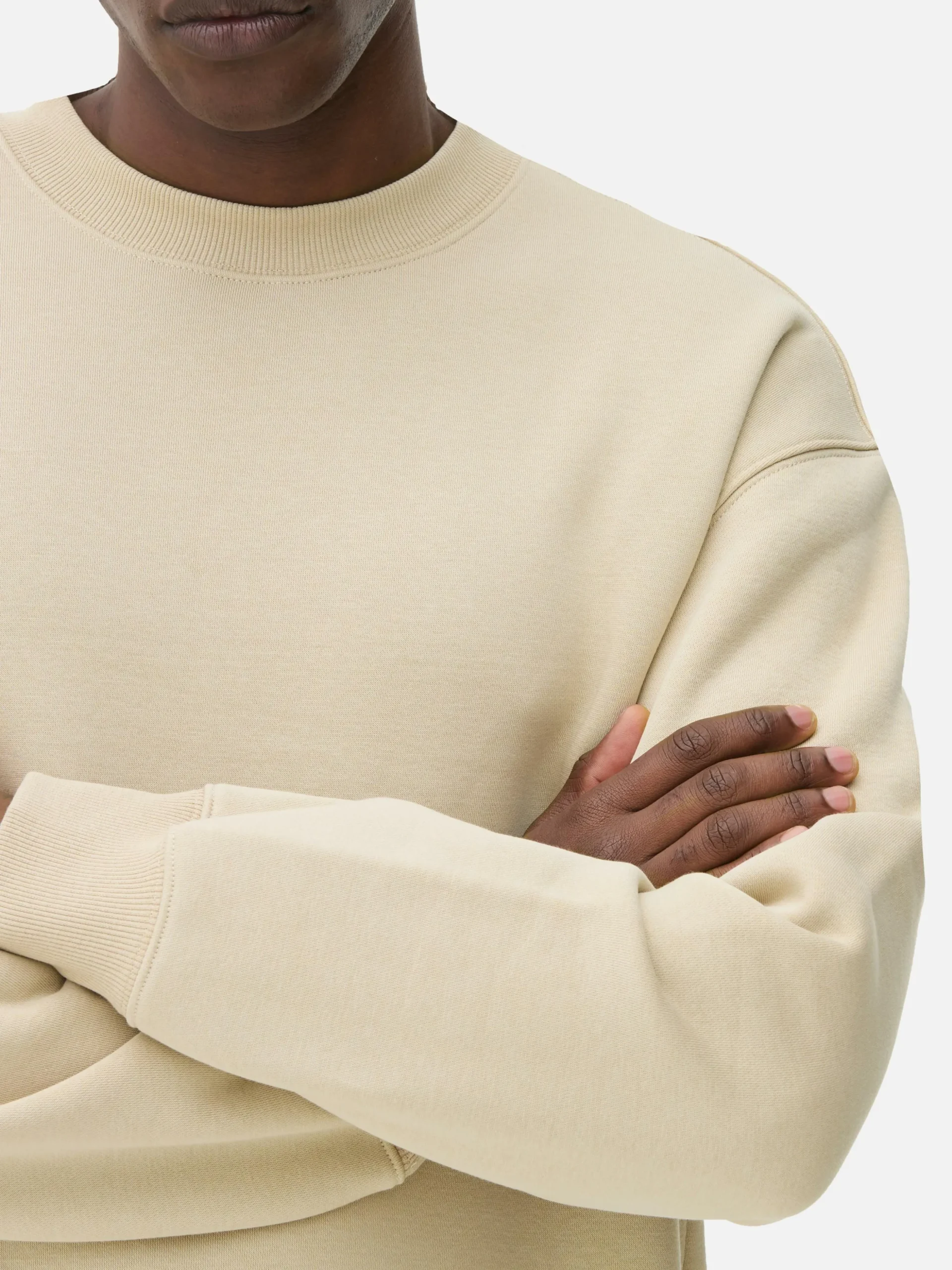 Oversized Crew Neck Sweatshirt
