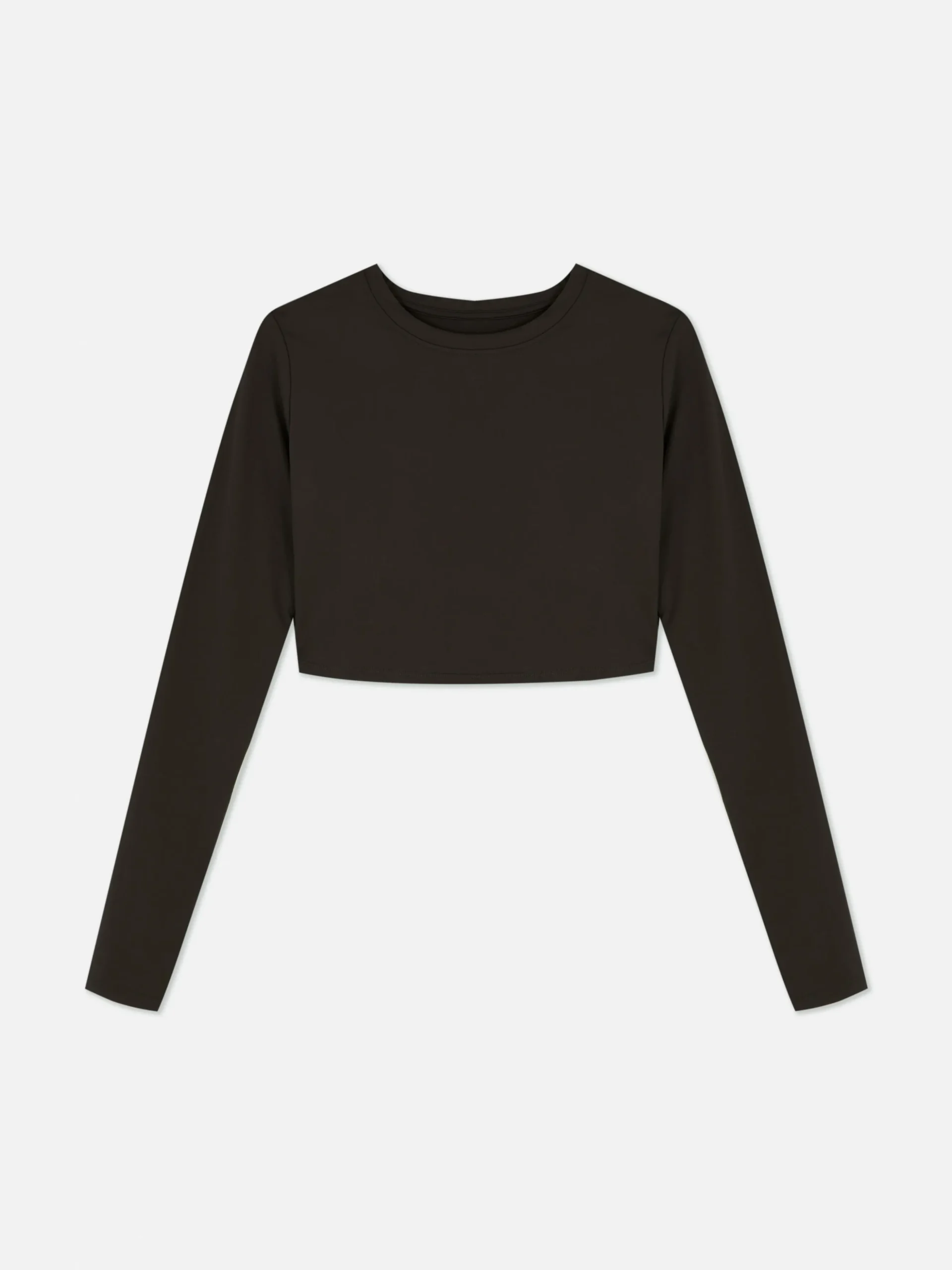 Rita Ora Buttery Soft Long Sleeve Sports Crop Top