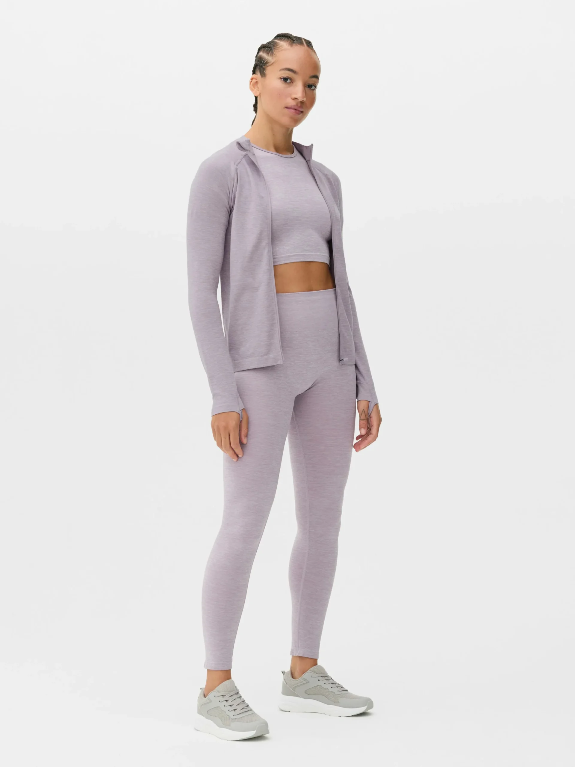 Seamless Zip Workout Jacket